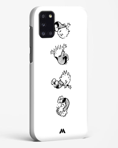 Calvin Hobbes Falling Hard Case Phone Cover-(Samsung)