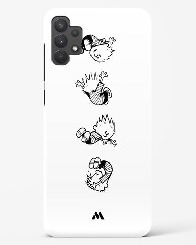 Calvin Hobbes Falling Hard Case Phone Cover-(Samsung)