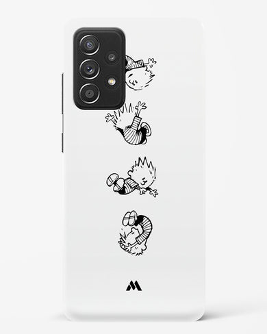 Calvin Hobbes Falling Hard Case Phone Cover-(Samsung)