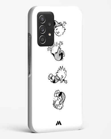 Calvin Hobbes Falling Hard Case Phone Cover-(Samsung)