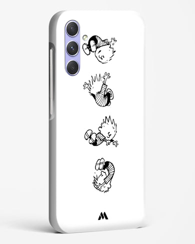 Calvin Hobbes Falling Hard Case Phone Cover-(Samsung)