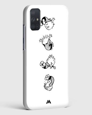 Calvin Hobbes Falling Hard Case Phone Cover (Samsung)