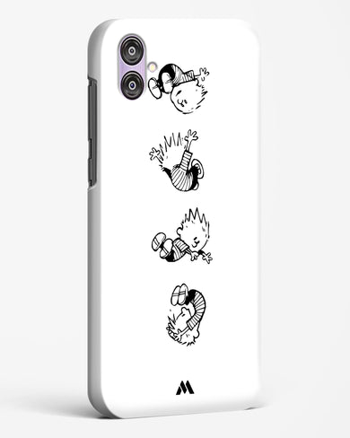 Calvin Hobbes Falling Hard Case Phone Cover-(Samsung)