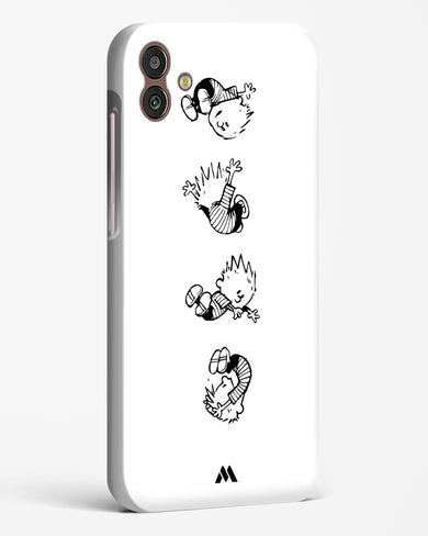 Calvin Hobbes Falling Hard Case Phone Cover-(Samsung)