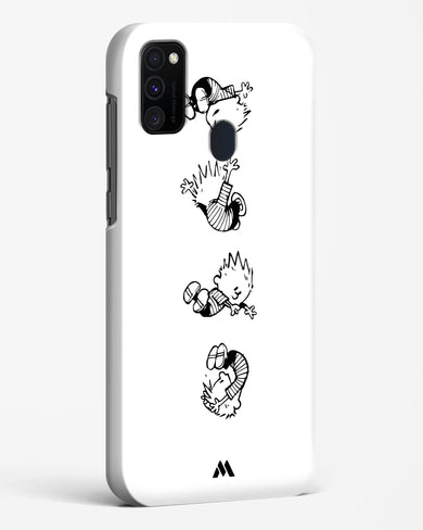 Calvin Hobbes Falling Hard Case Phone Cover (Samsung)