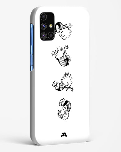 Calvin Hobbes Falling Hard Case Phone Cover-(Samsung)