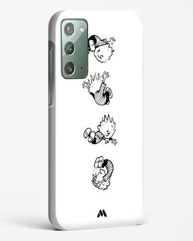 Calvin Hobbes Falling Hard Case Phone Cover-(Samsung)