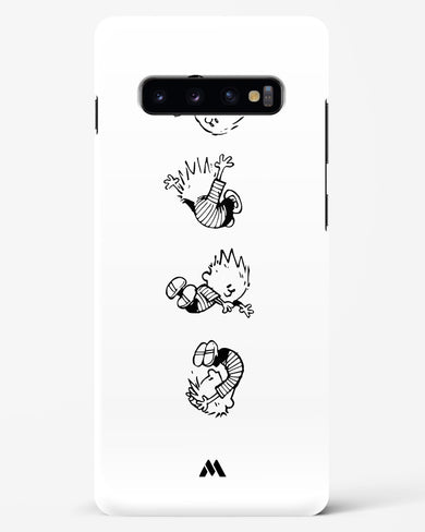 Calvin Hobbes Falling Hard Case Phone Cover-(Samsung)