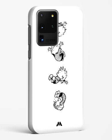 Calvin Hobbes Falling Hard Case Phone Cover-(Samsung)