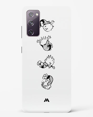 Calvin Hobbes Falling Hard Case Phone Cover-(Samsung)