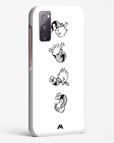 Calvin Hobbes Falling Hard Case Phone Cover-(Samsung)