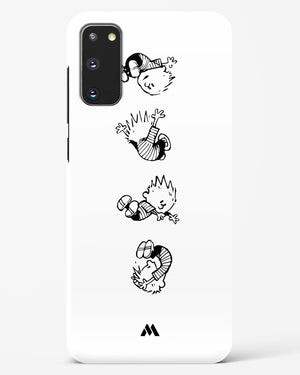 Calvin Hobbes Falling Hard Case Phone Cover-(Samsung)