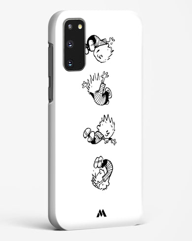 Calvin Hobbes Falling Hard Case Phone Cover (Samsung)