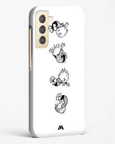 Calvin Hobbes Falling Hard Case Phone Cover-(Samsung)