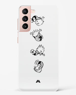 Calvin Hobbes Falling Hard Case Phone Cover (Samsung)