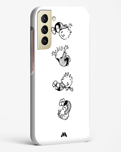 Calvin Hobbes Falling Hard Case Phone Cover-(Samsung)