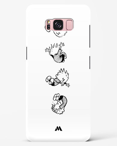 Calvin Hobbes Falling Hard Case Phone Cover-(Samsung)