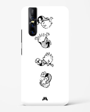 Calvin Hobbes Falling Hard Case Phone Cover (Vivo)