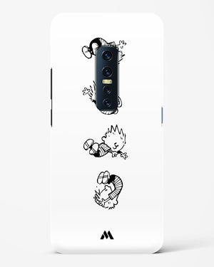 Calvin Hobbes Falling Hard Case Phone Cover (Vivo)
