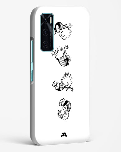 Calvin Hobbes Falling Hard Case Phone Cover (Vivo)