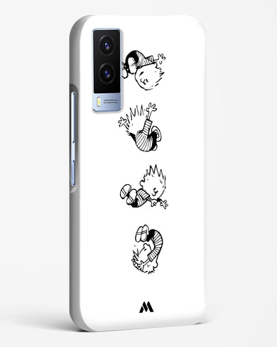 Calvin Hobbes Falling Hard Case Phone Cover (Vivo)