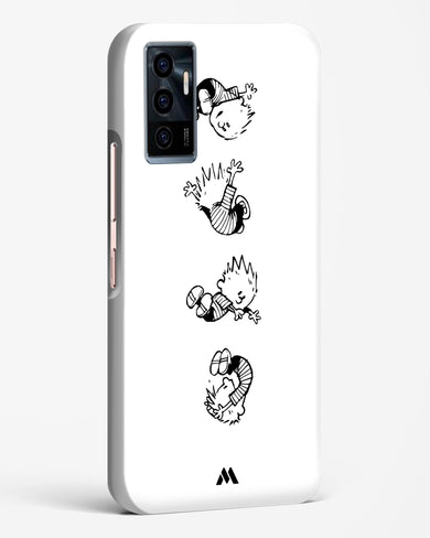 Calvin Hobbes Falling Hard Case Phone Cover (Vivo)