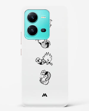 Calvin Hobbes Falling Hard Case Phone Cover (Vivo)
