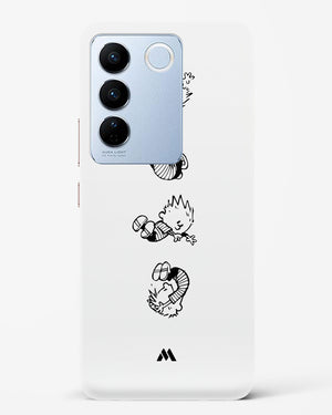 Calvin Hobbes Falling Hard Case Phone Cover (Vivo)