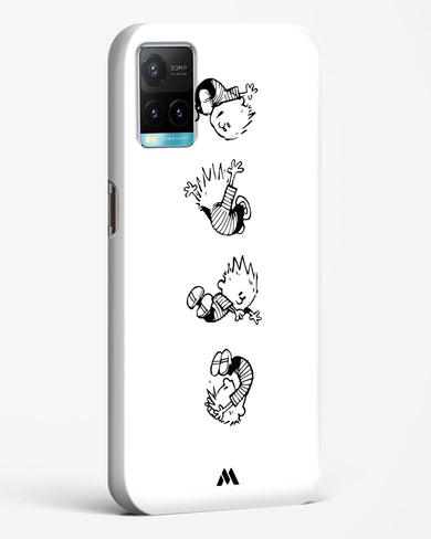 Calvin Hobbes Falling Hard Case Phone Cover (Vivo)