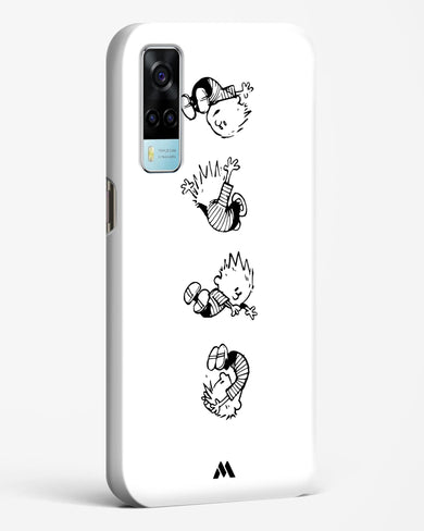 Calvin Hobbes Falling Hard Case Phone Cover (Vivo)