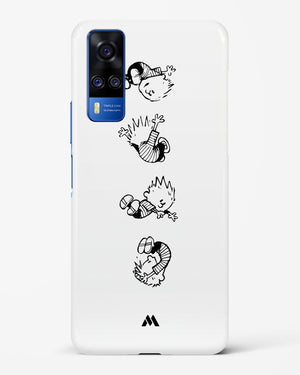 Calvin Hobbes Falling Hard Case Phone Cover (Vivo)