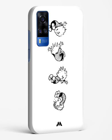 Calvin Hobbes Falling Hard Case Phone Cover (Vivo)