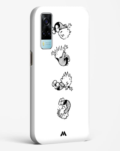 Calvin Hobbes Falling Hard Case Phone Cover (Vivo)
