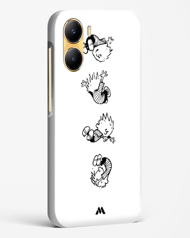 Calvin Hobbes Falling Hard Case Phone Cover-(Vivo)