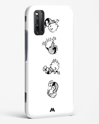 Calvin Hobbes Falling Hard Case Phone Cover (Vivo)
