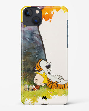 Calvin Hobbes Under Tree Hard Case Phone Cover (Apple)