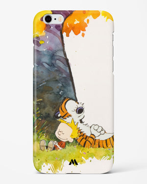 Calvin Hobbes Under Tree Hard Case Phone Cover (Apple)