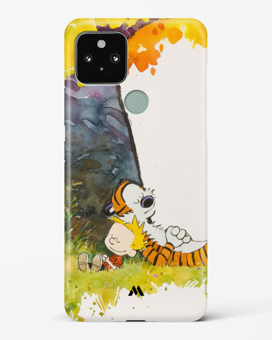 Calvin Hobbes Under Tree Hard Case Phone Cover-(Google)