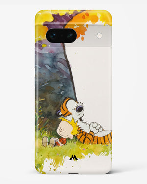 Calvin Hobbes Under Tree Hard Case Phone Cover-(Google)