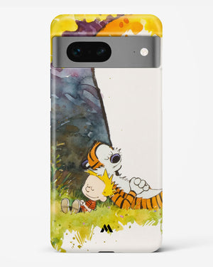 Calvin Hobbes Under Tree Hard Case Phone Cover-(Google)