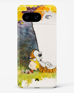 Calvin Hobbes Under Tree Hard Case Phone Cover-(Google)