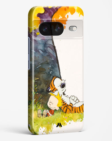 Calvin Hobbes Under Tree Hard Case Phone Cover (Google)