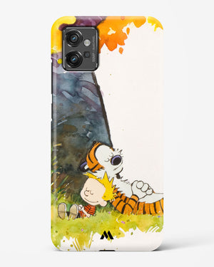 Calvin Hobbes Under Tree Hard Case Phone Cover (Motorola)