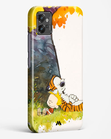 Calvin Hobbes Under Tree Hard Case Phone Cover (Motorola)