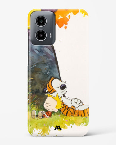 Calvin Hobbes Under Tree Hard Case Phone Cover (Motorola)