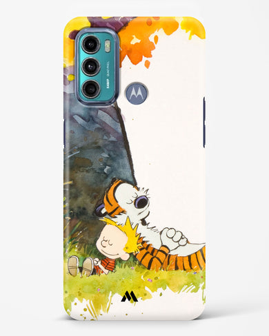 Calvin Hobbes Under Tree Hard Case Phone Cover (Motorola)