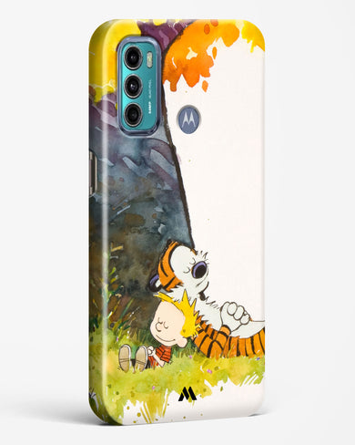 Calvin Hobbes Under Tree Hard Case Phone Cover (Motorola)