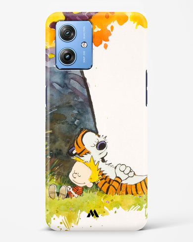 Calvin Hobbes Under Tree Hard Case Phone Cover (Motorola)