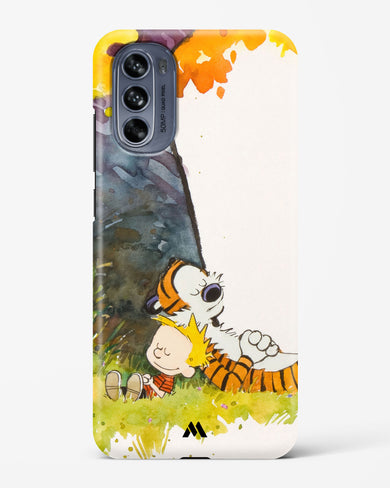 Calvin Hobbes Under Tree Hard Case Phone Cover (Motorola)