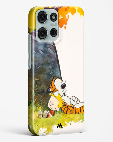 Calvin Hobbes Under Tree Hard Case Phone Cover (Motorola)